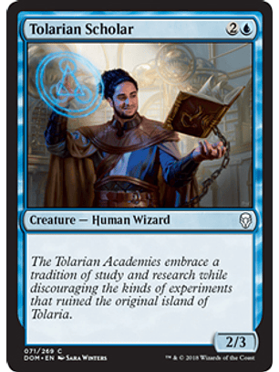 Tolarian Scholar - DOM