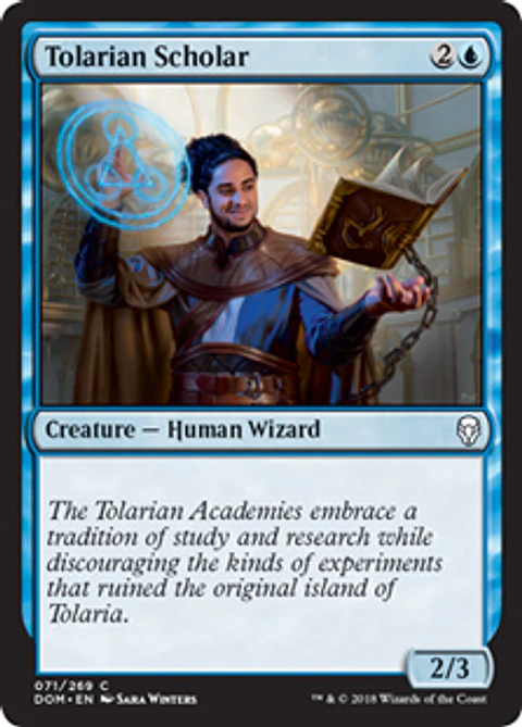Tolarian Scholar - DOM