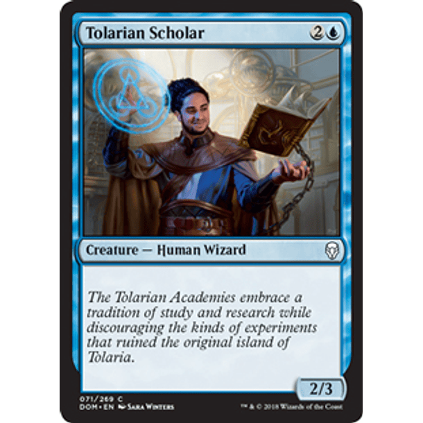 Tolarian Scholar - DOM