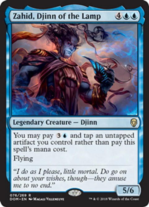 Zahid, Djinn of the Lamp  - DOM