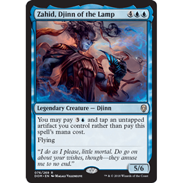 Zahid, Djinn of the Lamp  - DOM