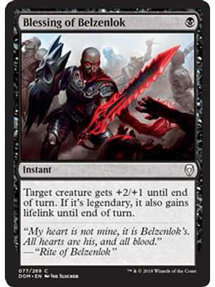 Blessing of Belzenlok - DOM