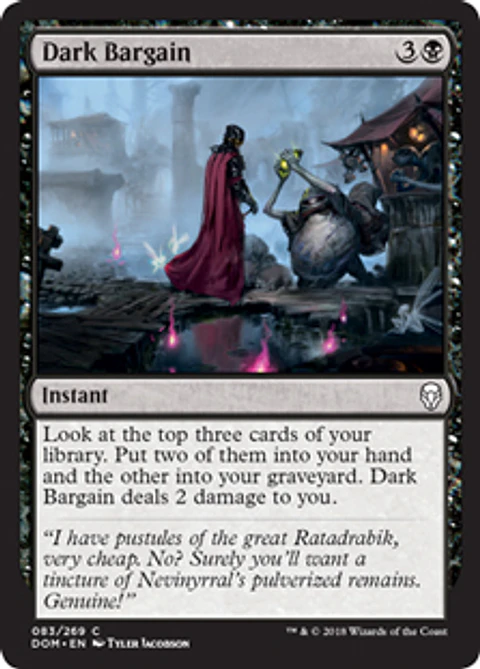 Dark Bargain - DOM