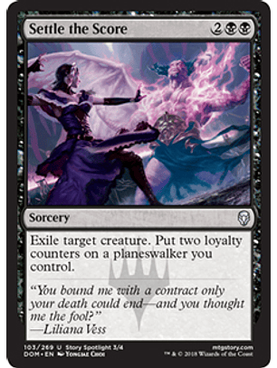 Settle the Score - DOM