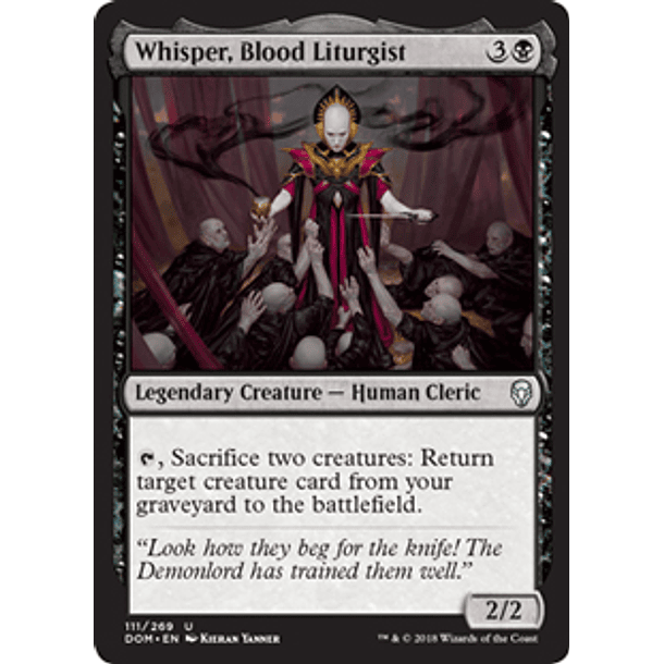 Whisper, Blood Liturgist  - DOM