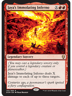 Jaya's Immolating Inferno - DOM