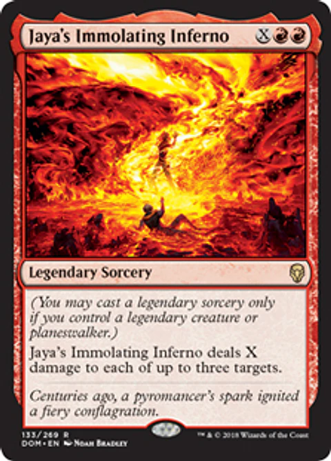 Jaya's Immolating Inferno - DOM