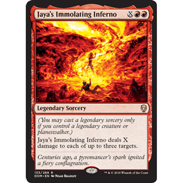 Jaya's Immolating Inferno - DOM