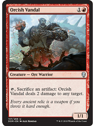 Orcish Vandal  - DOM