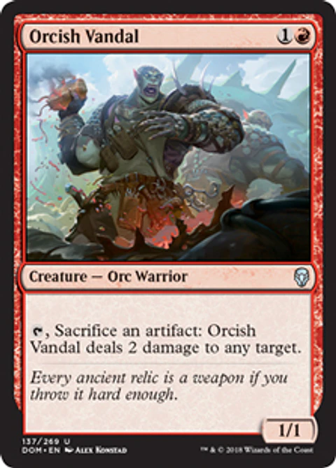 Orcish Vandal  - DOM