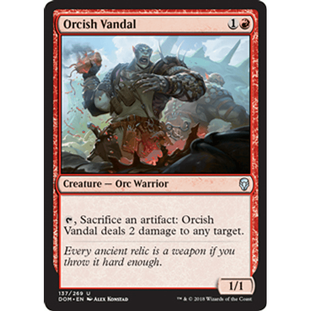 Orcish Vandal  - DOM