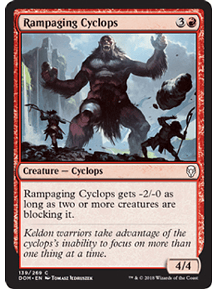 Rampaging Cyclops - DOM