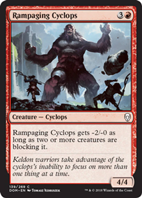 Rampaging Cyclops - DOM