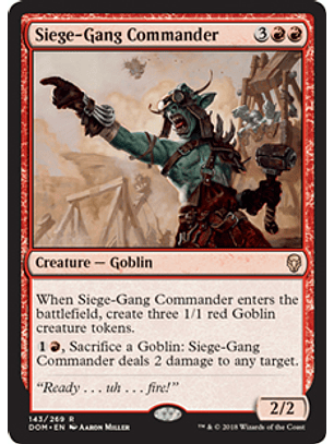 Siege-Gang Commander - DOM