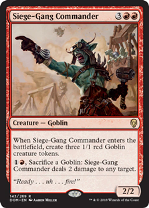 Siege-Gang Commander - DOM