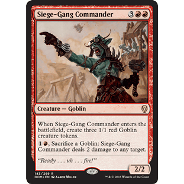 Siege-Gang Commander - DOM