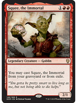 Squee, the Immortal - DOM