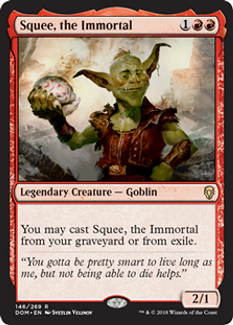 Squee, the Immortal - DOM