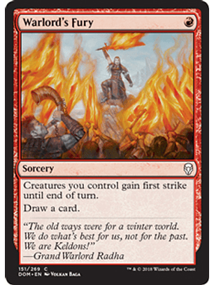 Warlord's Fury - DOM