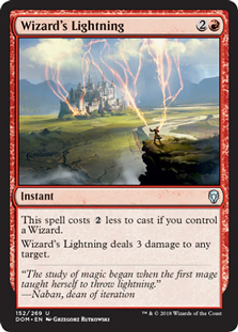 Wizard's Lightning - DOM