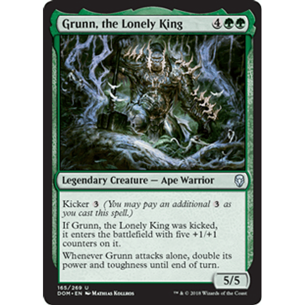 Grunn, the Lonely King  - DOM