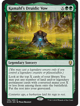 Kamahl's Druidic Vow - DOM
