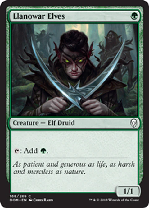 Llanowar Elves  - DOM