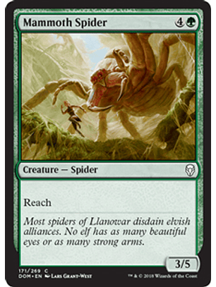 Mammoth Spider- DOM
