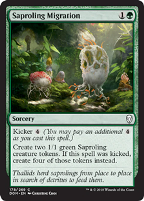 Saproling Migration  - DOM - C