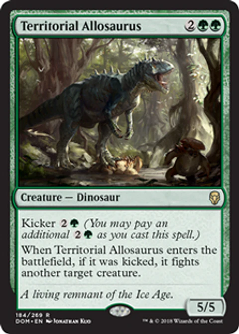 Territorial Allosaurus  - DOM