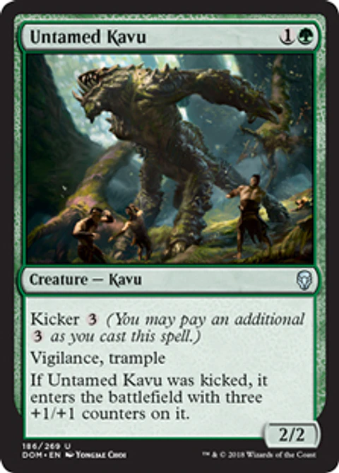 Untamed Kavu  - DOM