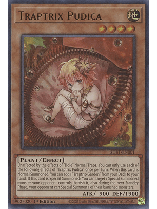 Traptrix Pudica - SDBT-EN001 - Ultra Rare 