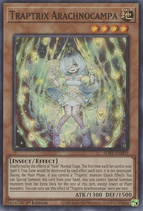 Traptrix Arachnocampa - SDBT-EN002 - Super Rare 
