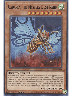 Gadarla, the Mystery Dust Kaiju - SDBT-EN009 - Common 