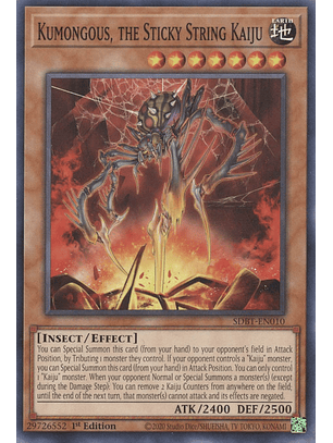 Kumongous, the Sticky String Kaiju - SDBT-EN010 - Common 