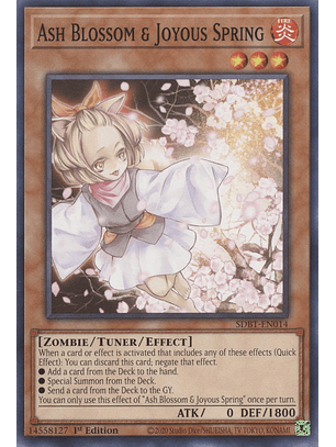 Ash Blossom & Joyous Spring - SDBT-EN014 - Common 
