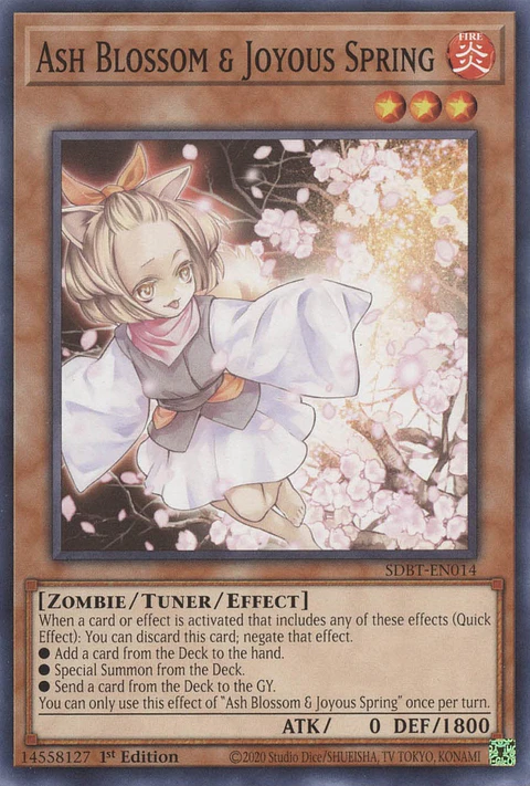 Ash Blossom & Joyous Spring - SDBT-EN014 - Common 