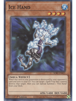 Ice Hand - SDBT-EN021 - Common 