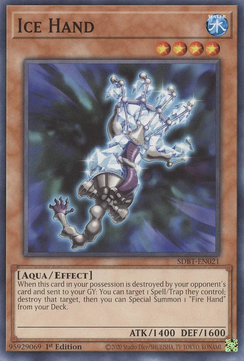 Ice Hand - SDBT-EN021 - Common 