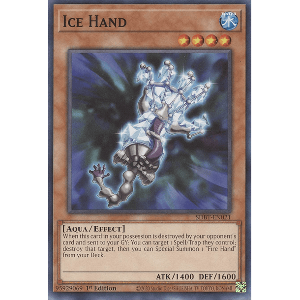 Ice Hand - SDBT-EN021 - Common 