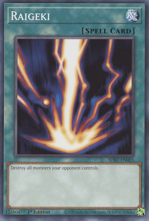 Raigeki - SDBT-EN025 - Common 