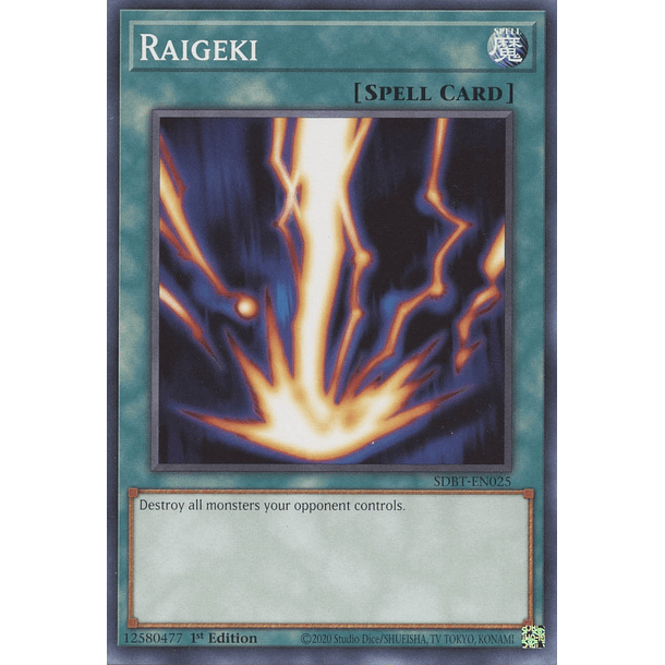 Raigeki - SDBT-EN025 - Common 