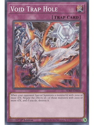 Void Trap Hole - SDBT-EN030 - Common 