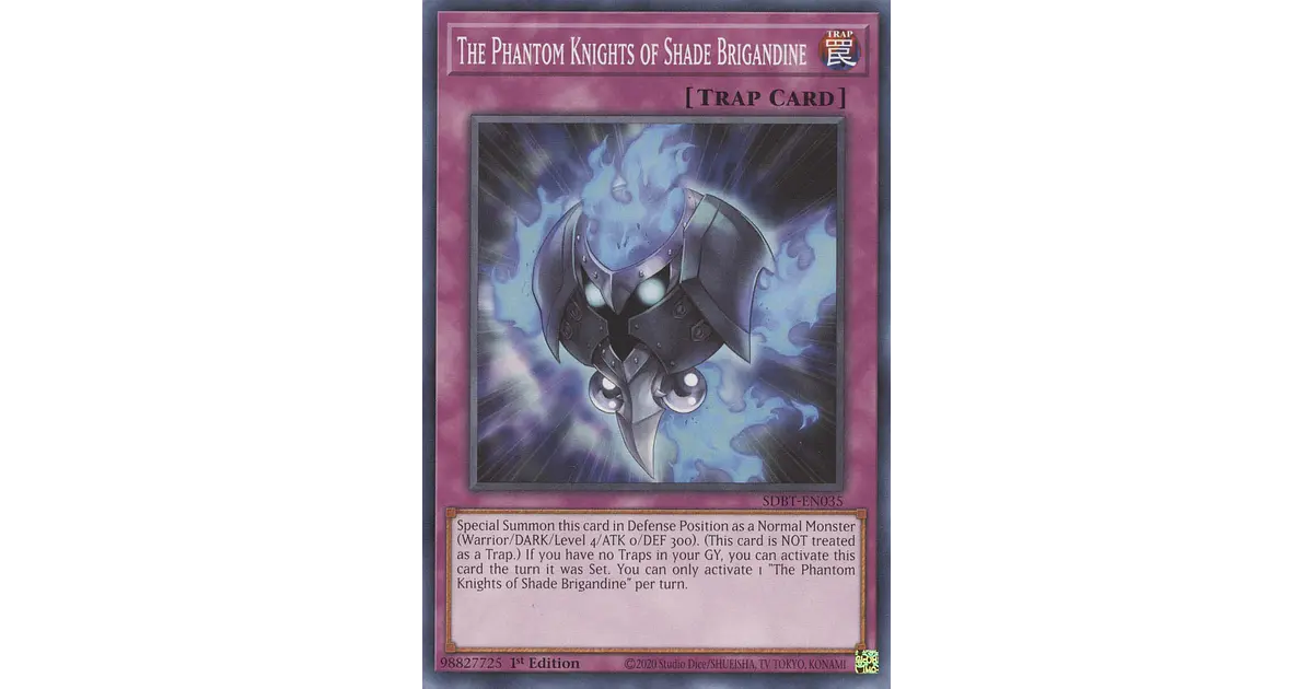 The Phantom Knights of Shade Brigandine - SDBT-EN035 - Commo