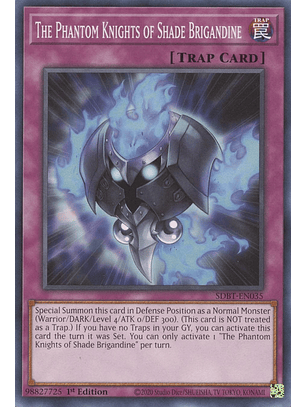 The Phantom Knights of Shade Brigandine - SDBT-EN035 - Common 