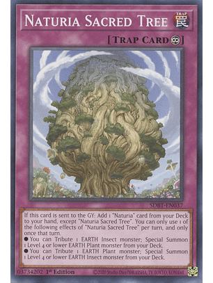 Naturia Sacred Tree - SDBT-EN037 - Common 
