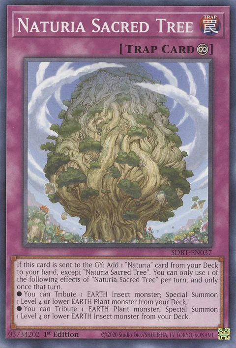 Naturia Sacred Tree - SDBT-EN037 - Common 