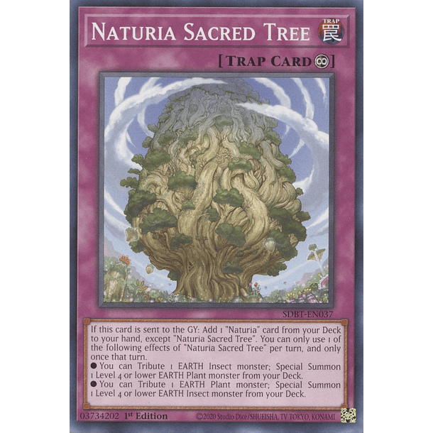 Naturia Sacred Tree - SDBT-EN037 - Common 