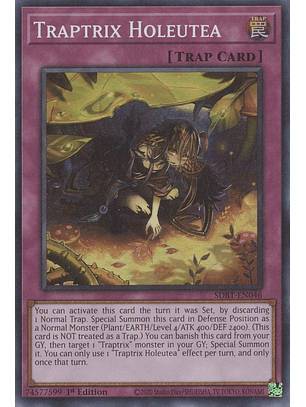 Traptrix Holeutea - SDBT-EN046 - Super Rare 