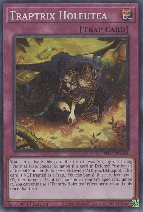 Traptrix Holeutea - SDBT-EN046 - Super Rare 